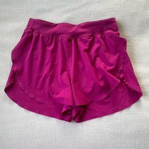 Lululemon fast and free reflective classic fit high rise short- 3in inseam